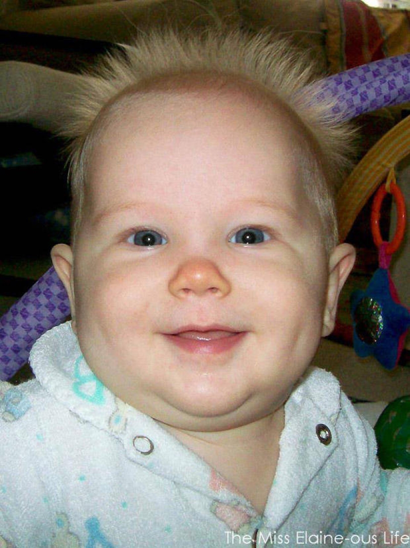 The competition for the strangest hairstyles among kids The competition for the strangest hairstyles among kids