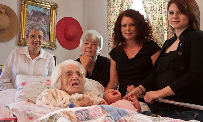 The connection of times: families in which grandchildren have children The connection of times: families in which grandchildren have children