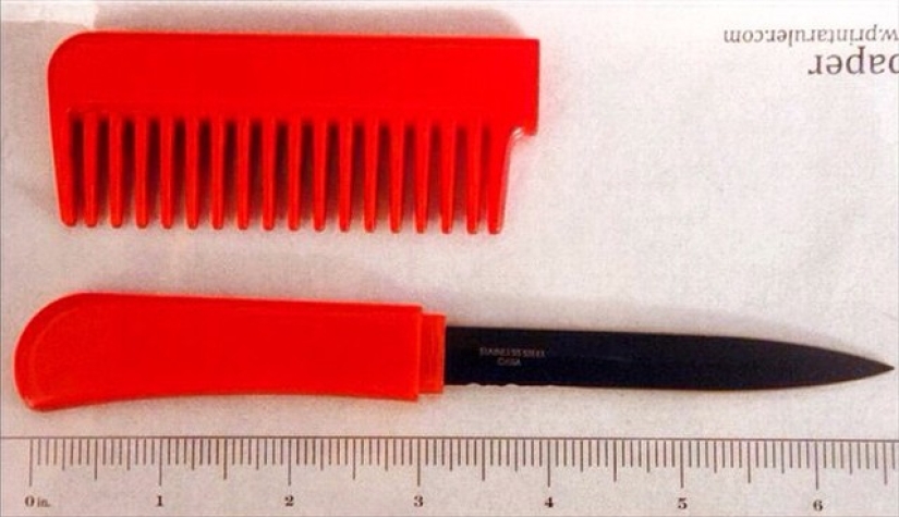 The craziest things people tried to carry on a plane