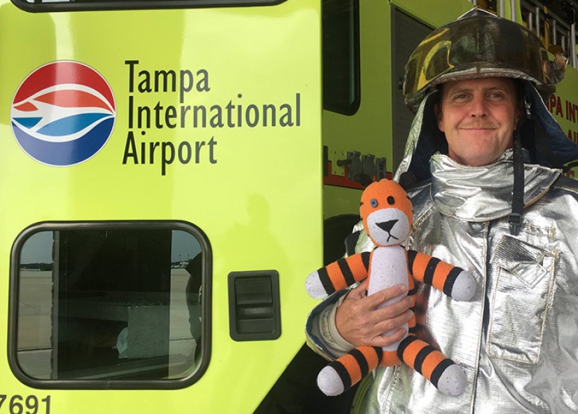 The Crazy Adventures of a Forgotten Tiger at Tampa Airport