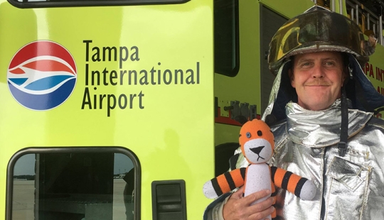 The Crazy Adventures of a Forgotten Tiger at Tampa Airport