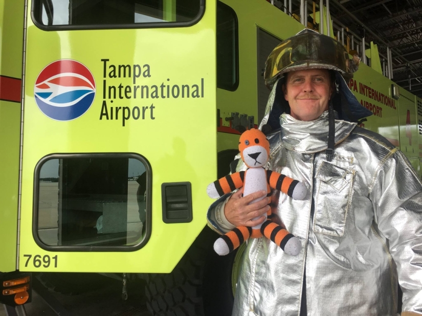 The Crazy Adventures of a Forgotten Tiger at Tampa Airport