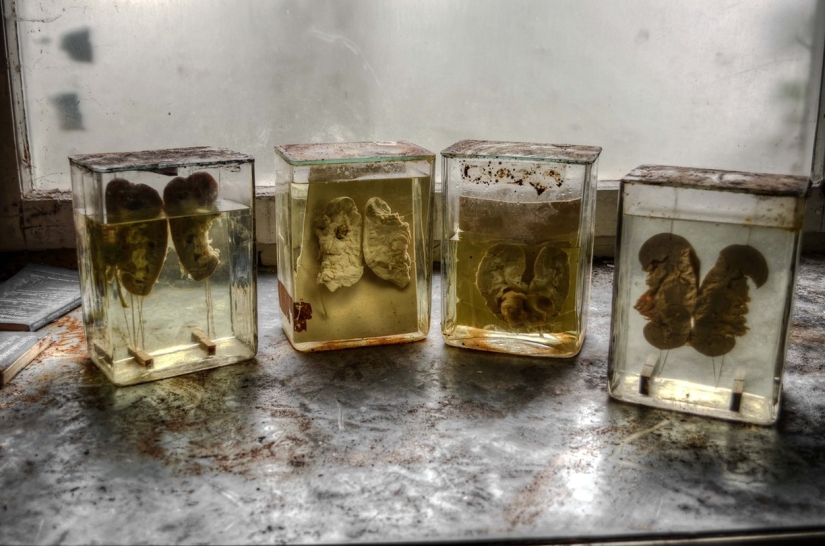 The creepy abandoned operating room of a German urologist has remained untouched for almost 30 years The creepy abandoned operating room of a German urologist has remained untouched for almost 30 years