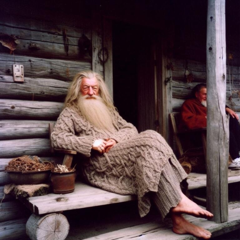 The DALLE-3 neural network sent heroes of films and TV series to the autumn dacha The DALLE-3 neural network sent heroes of films and TV series to the autumn dacha