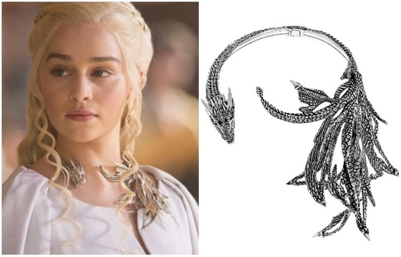 The dragon of the 585th test: the official collection of jewelry from the "Game of Thrones" has gone on sale