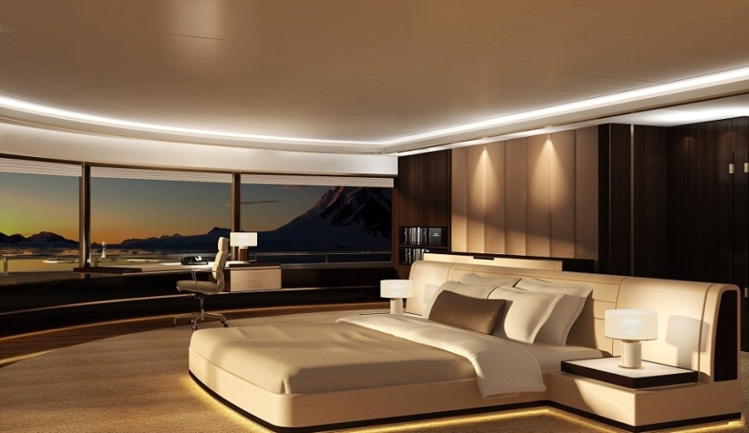 The Dutch built a luxury icebreaker yacht