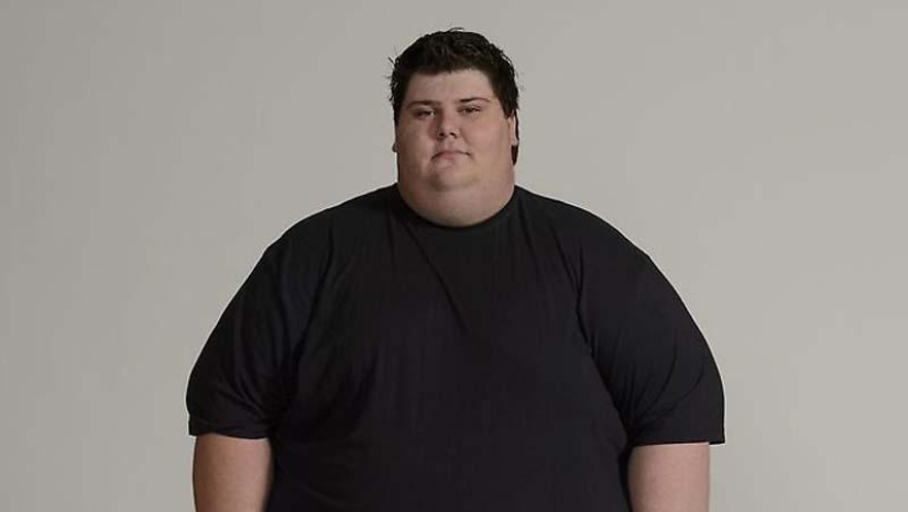 The fattest participant in the Biggest Loser program The fattest participant in the Biggest Loser program