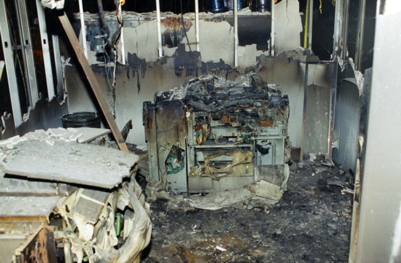 The FBI showed previously unknown photos of the Pentagon on September 11