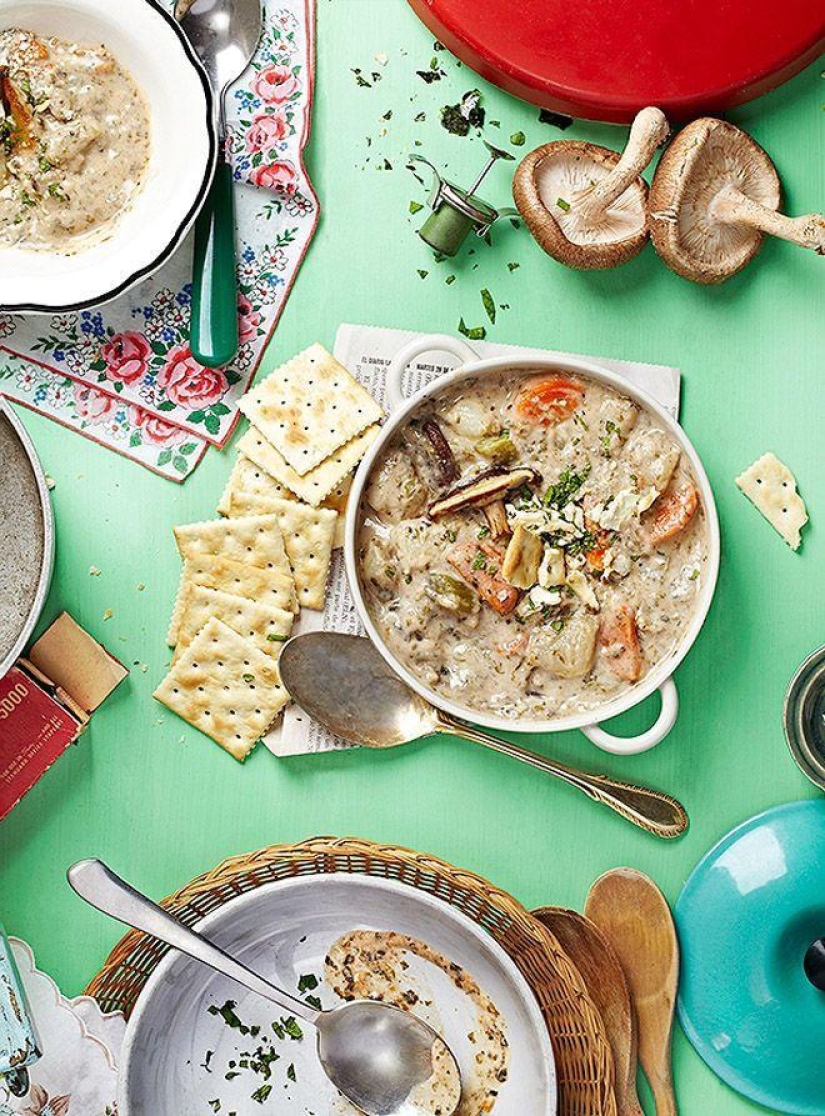 The food pictured has never tasted so good!