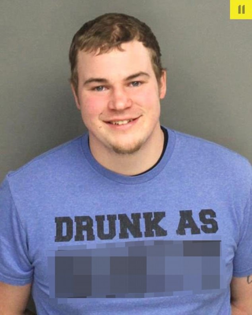 The funniest mugshots from the American police