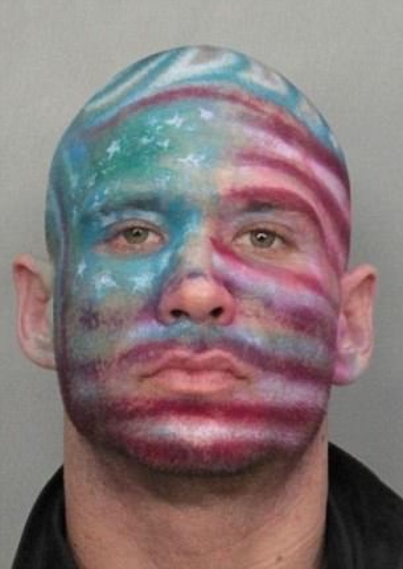The funniest mugshots from the American police