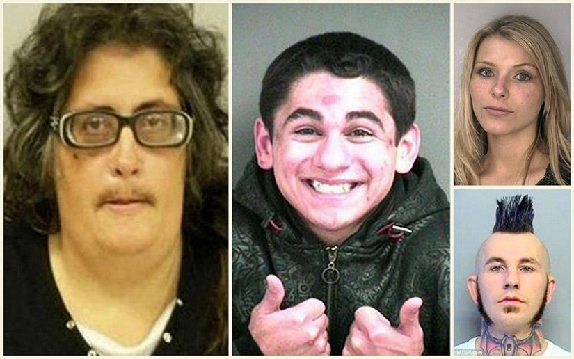 The funniest photos from the police database