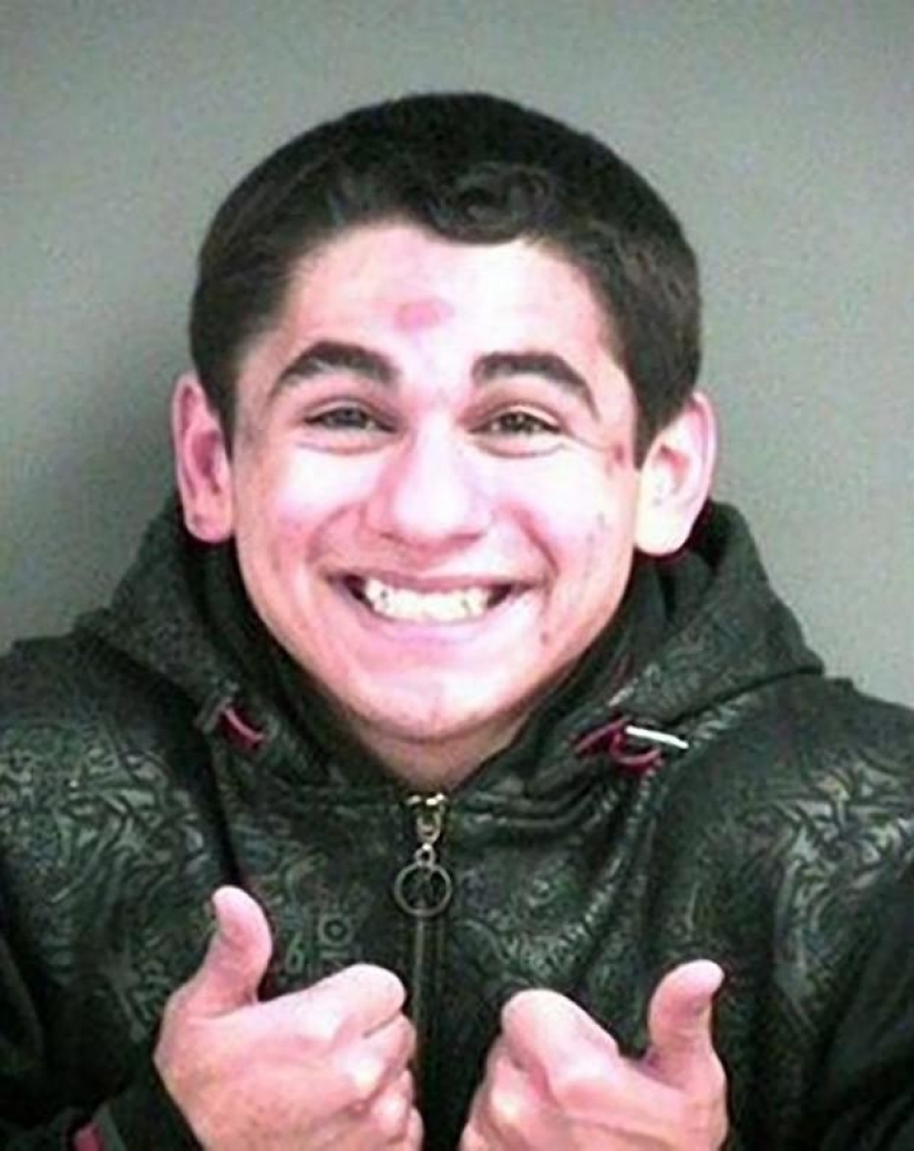 The funniest photos from the police database