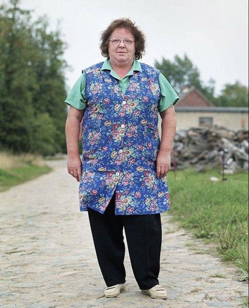 The German village is not much different from the Russian The German village is not much different from the Russian