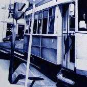 The guy draws with a simple ballpoint pen, and it turns out almost a photo