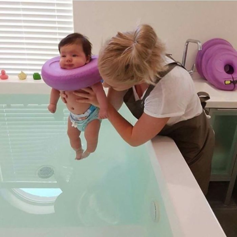The internet is going crazy for these photos: the world's first baby spa The internet is going crazy for these photos: the world's first baby spa