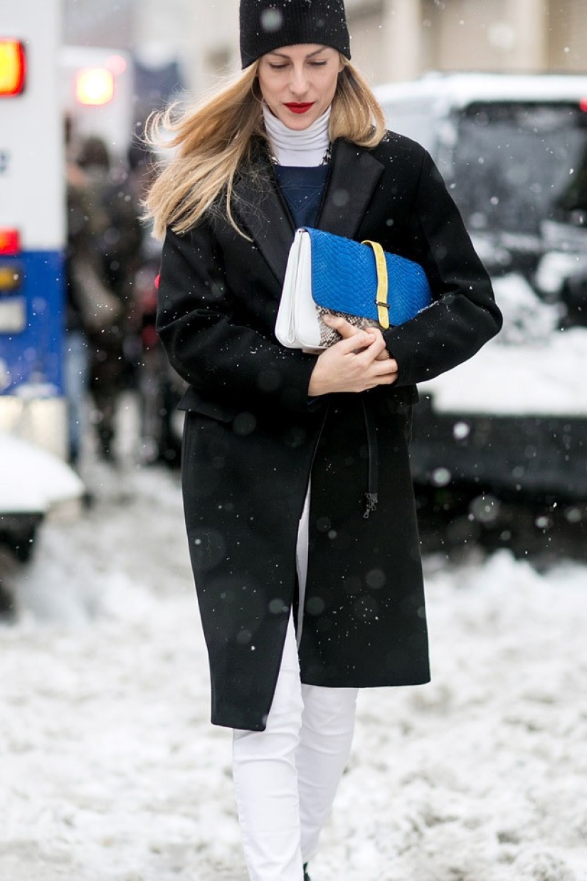 The January blizzard is ringing