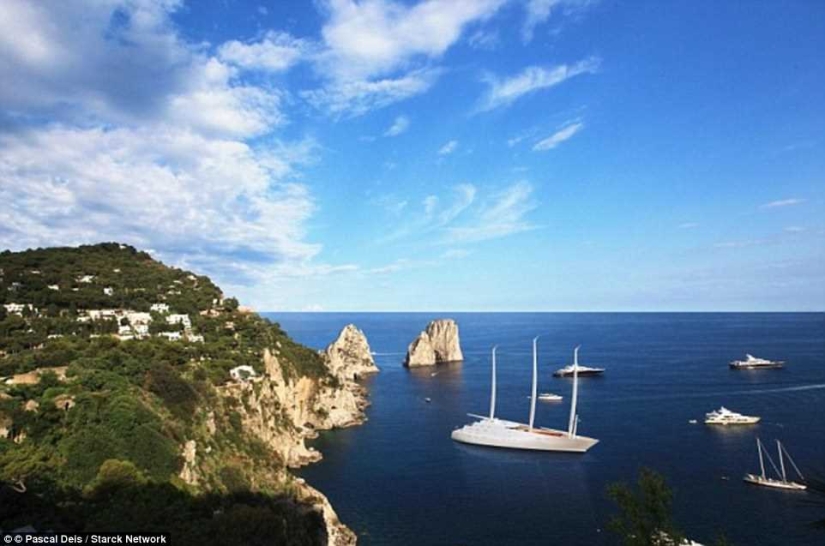 The largest sailing yacht in the world of billionaire Melnichenko for $400 million The largest sailing yacht in the world of billionaire Melnichenko for $400 million