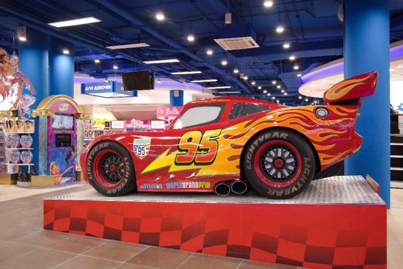 The largest toy store in Russia