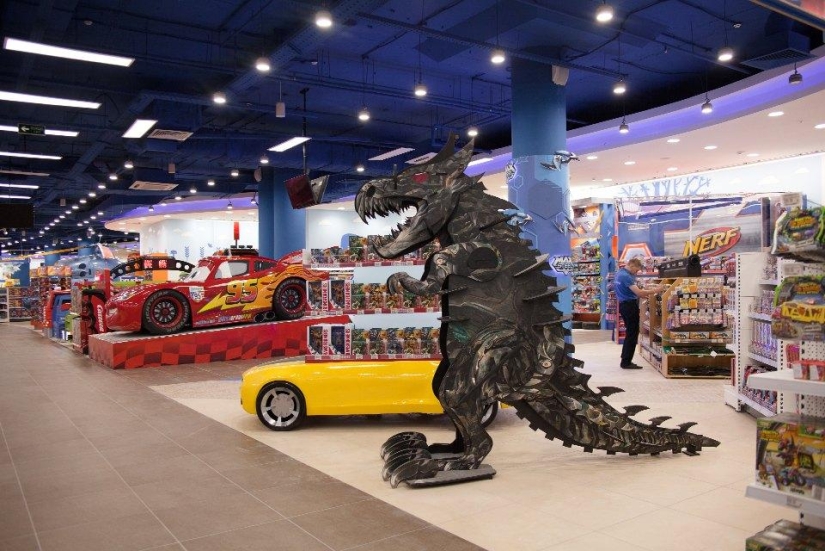 The largest toy store in Russia