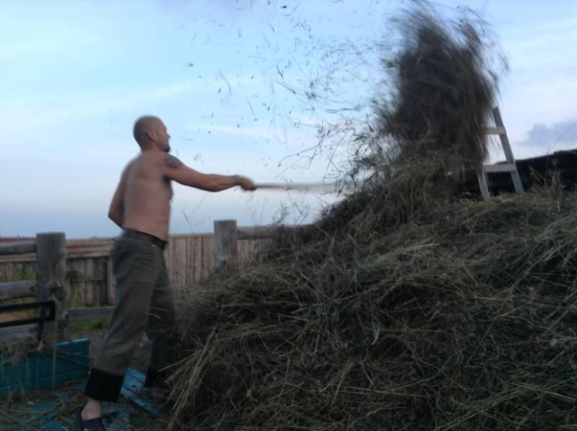 The life of a downshifter in the Russian outback