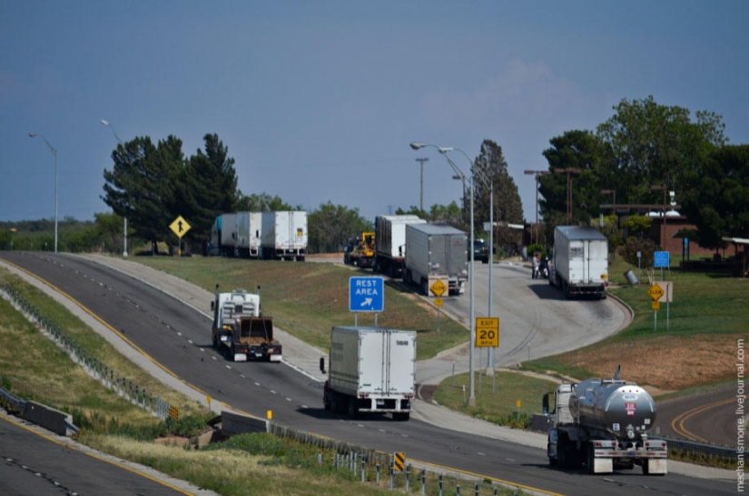 The life of American truckers