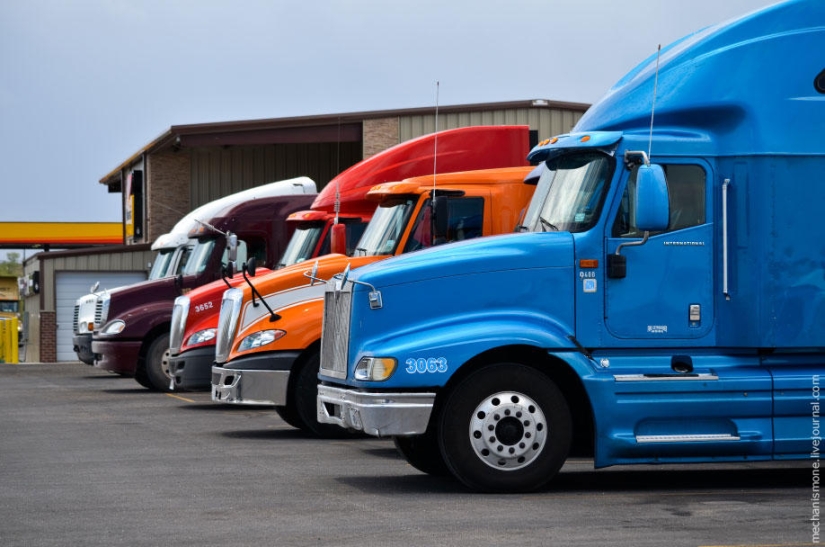 The life of American truckers