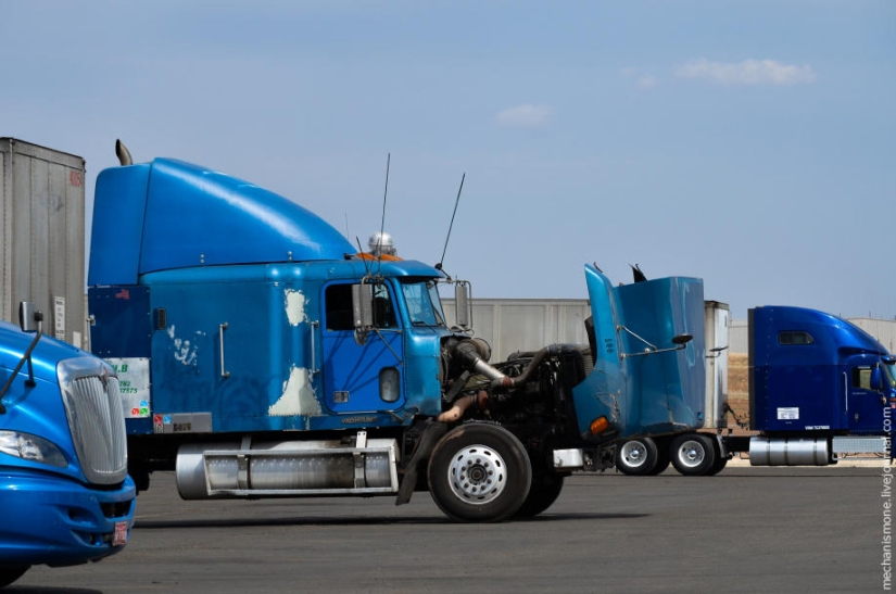 The life of American truckers