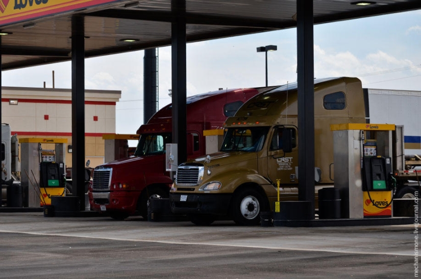 The life of American truckers