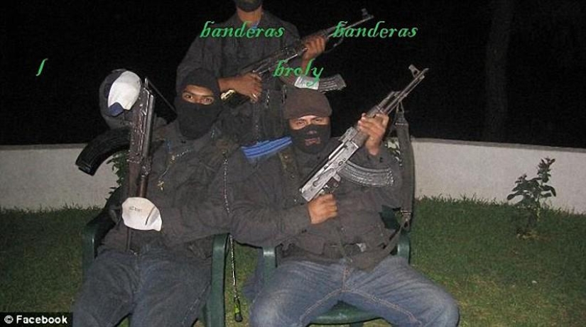 The life of the Mexican drug mafia on Facebook