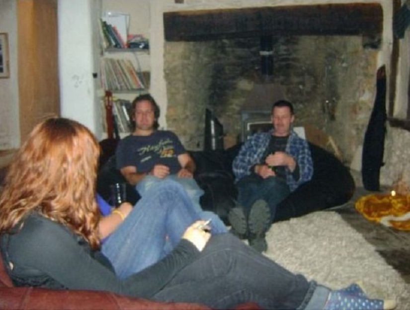 The man turned his living room into a restaurant