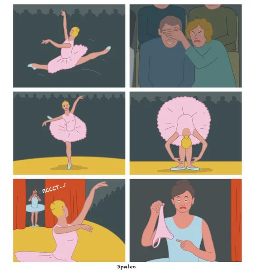 The master of the provocative comic 3Palec