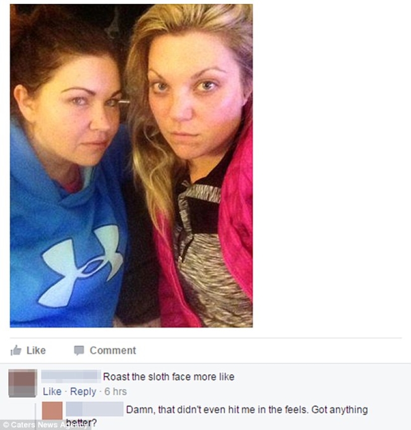 The members of the group "Curse my selfie" upload their photos to the mercy of trolls The members of the group "Curse my selfie" upload their photos to the mercy of trolls