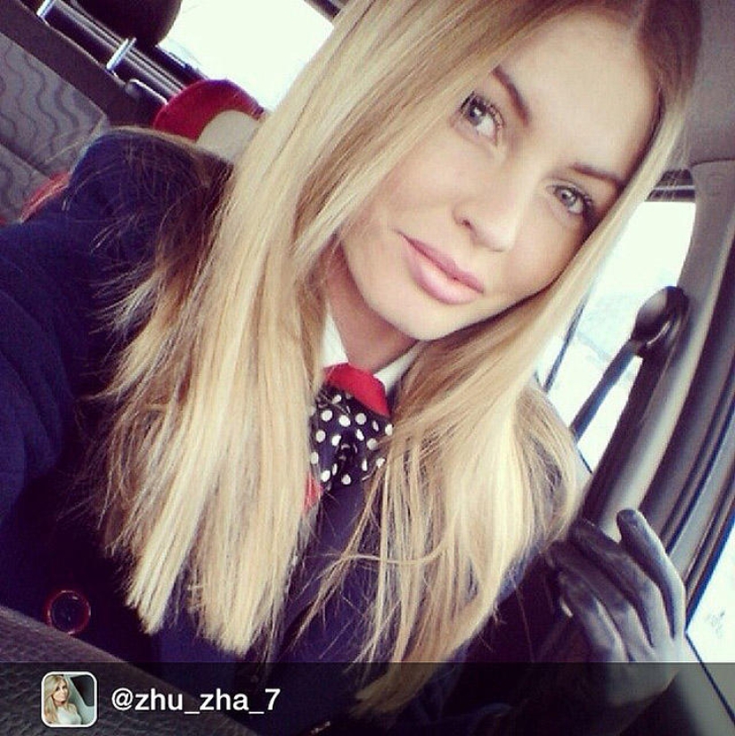 The most beautiful flight attendants in Russia