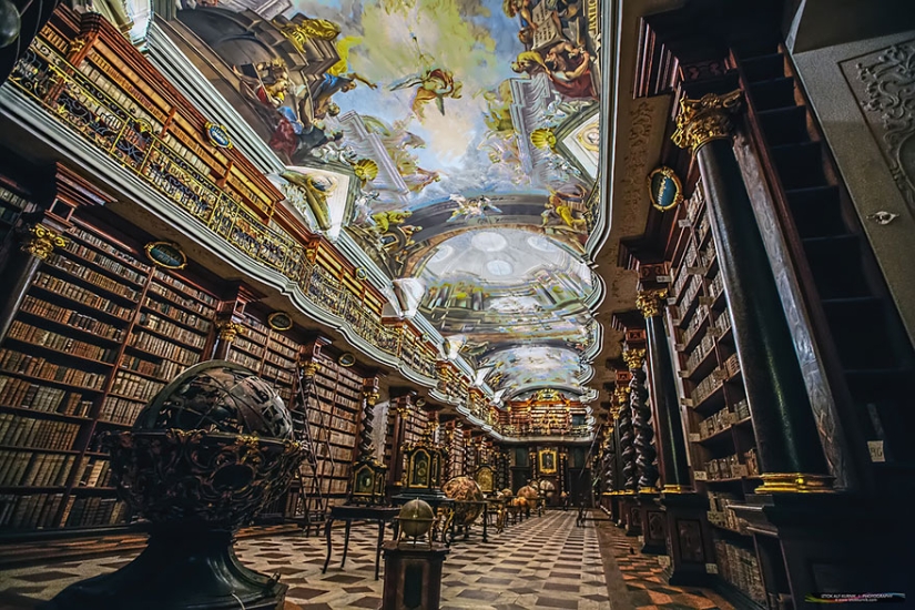 The most beautiful library in the world The most beautiful library in the world