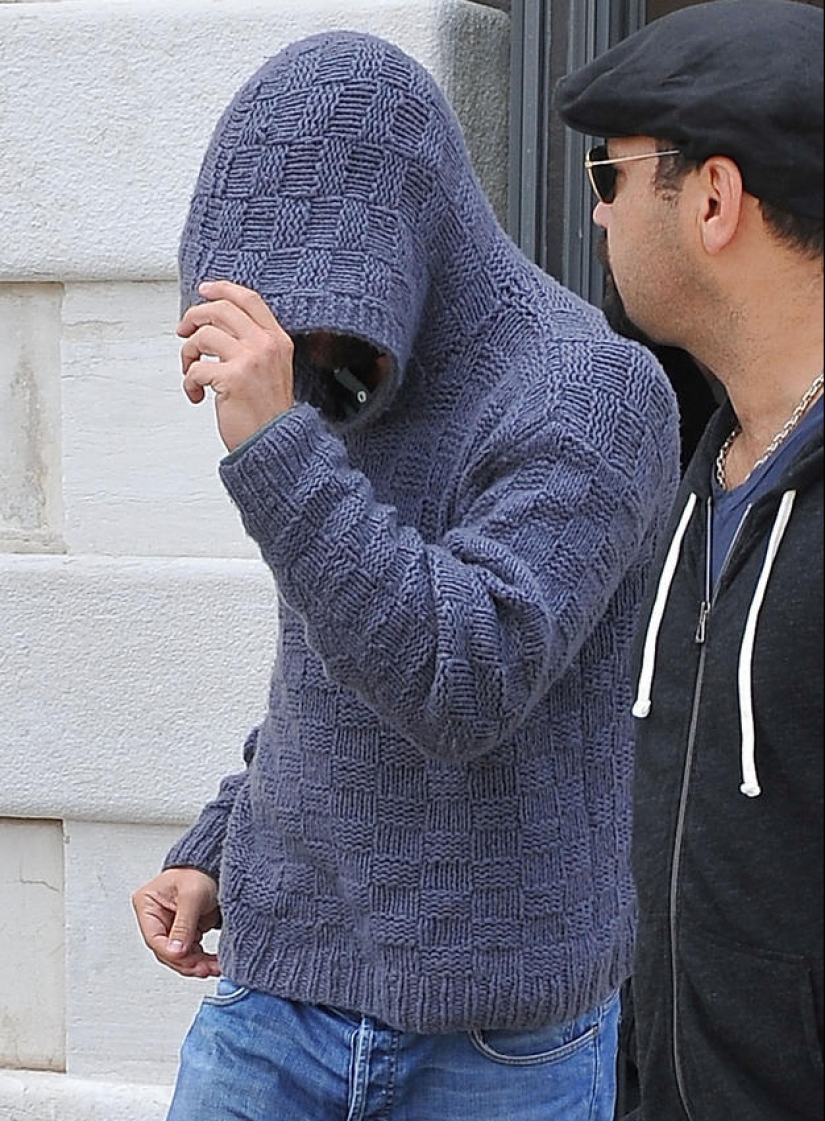The most "candid" photos of Leo DiCaprio