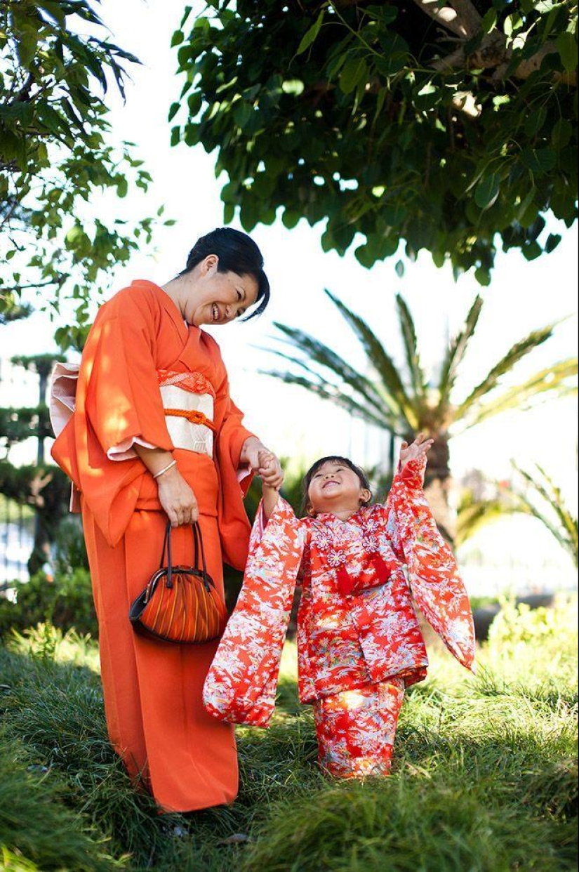 The most charming kids at the Children's holiday in Japan