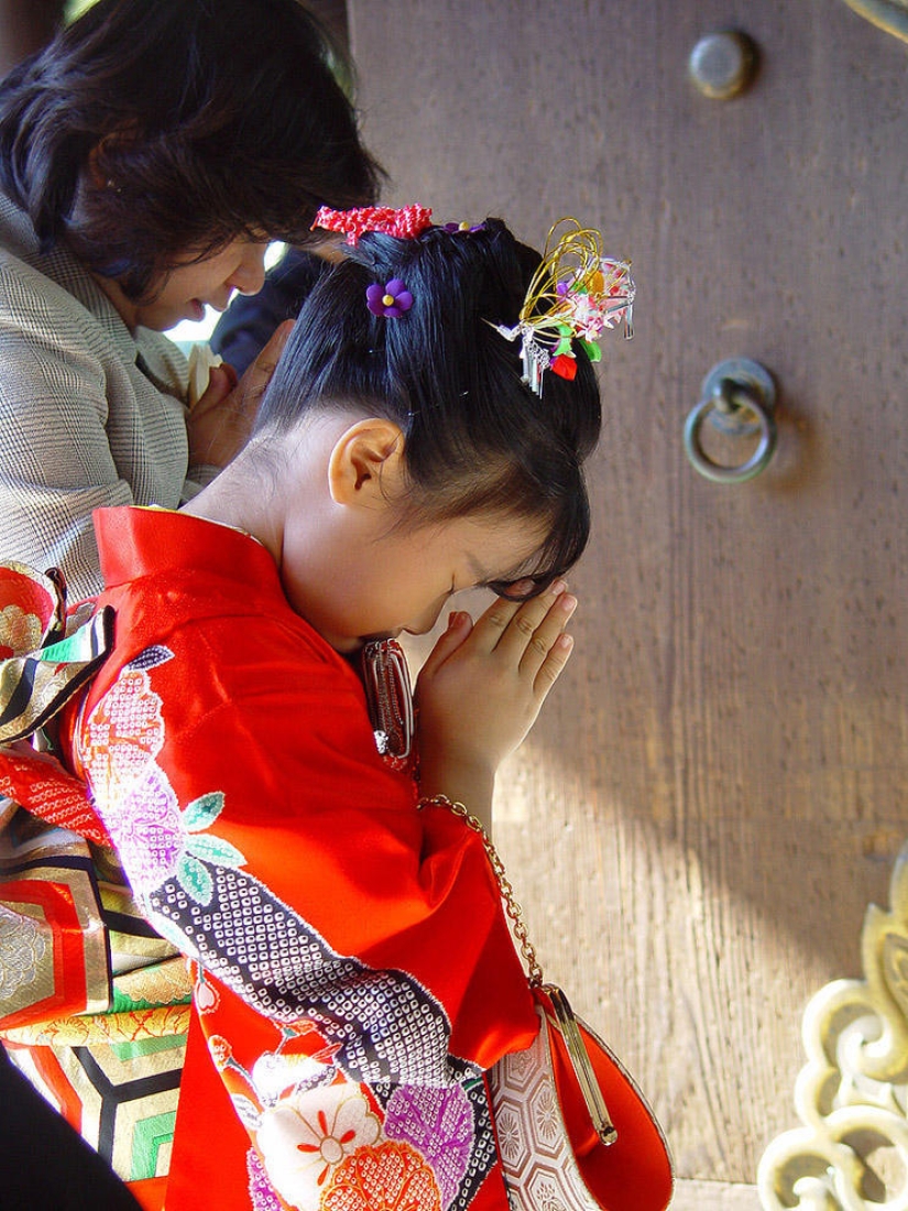 The most charming kids at the Children's holiday in Japan
