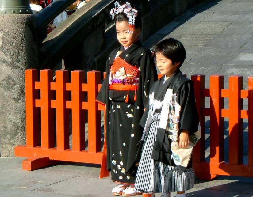 The most charming kids at the Children's holiday in Japan