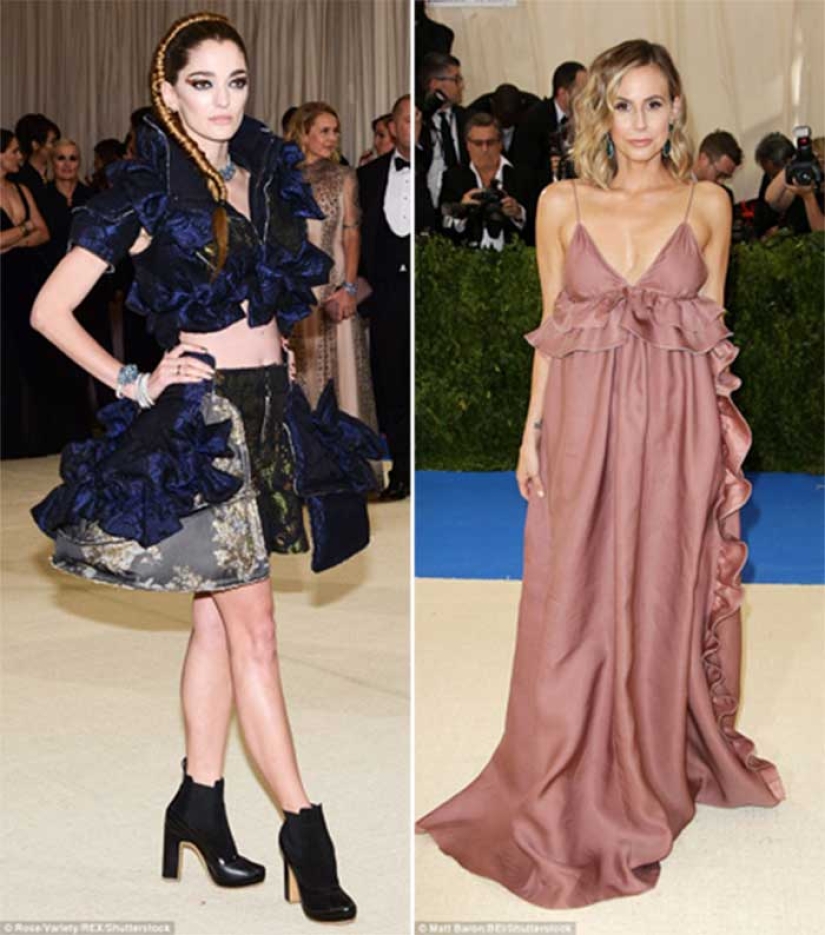 The most controversial outfits of the 2017 Met Gala Reception