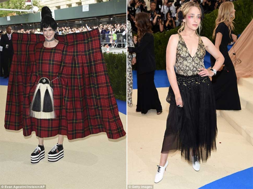 The most controversial outfits of the 2017 Met Gala Reception