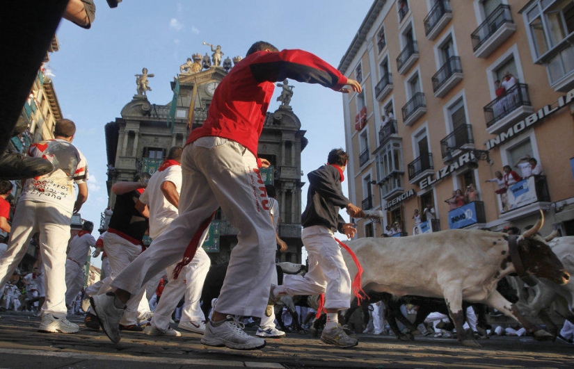 The most emotional footage of the Spanish festival San Fermin 2013