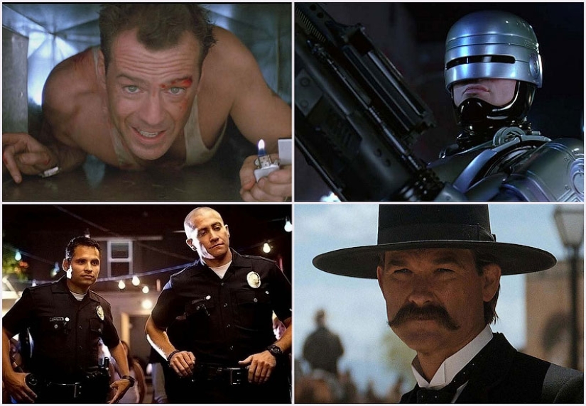 The most famous Hollywood movie cops