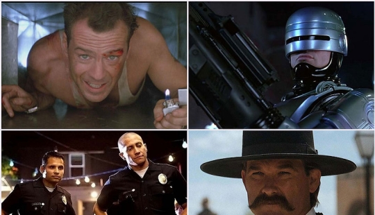 The most famous Hollywood movie cops The most famous Hollywood movie cops