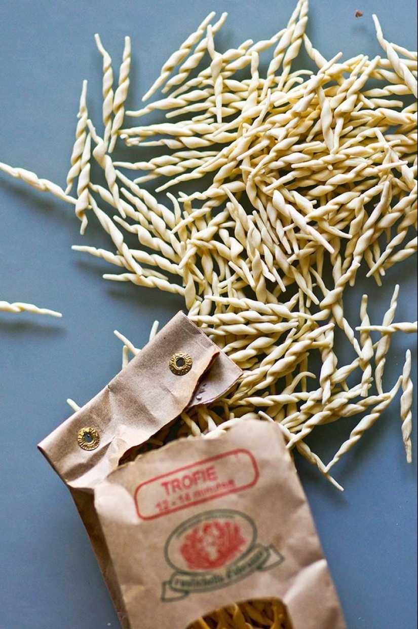 The most popular Italian pasta The most popular Italian pasta