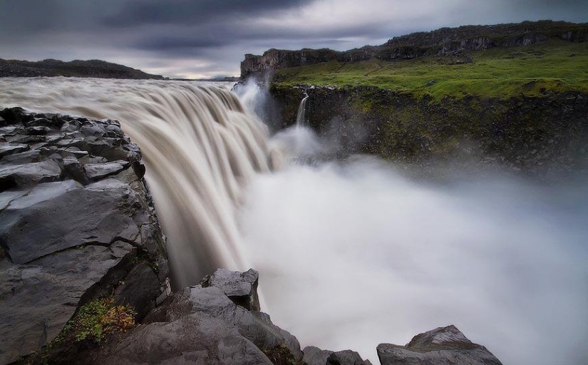 The most powerful waterfall in Europe: Dettifoss