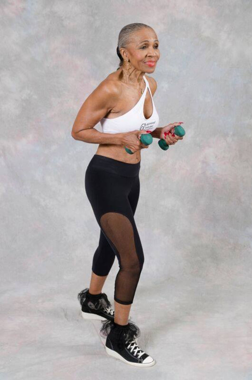 The most pumped-up grandmother in the world celebrated her 80th birthday The most pumped-up grandmother in the world celebrated her 80th birthday