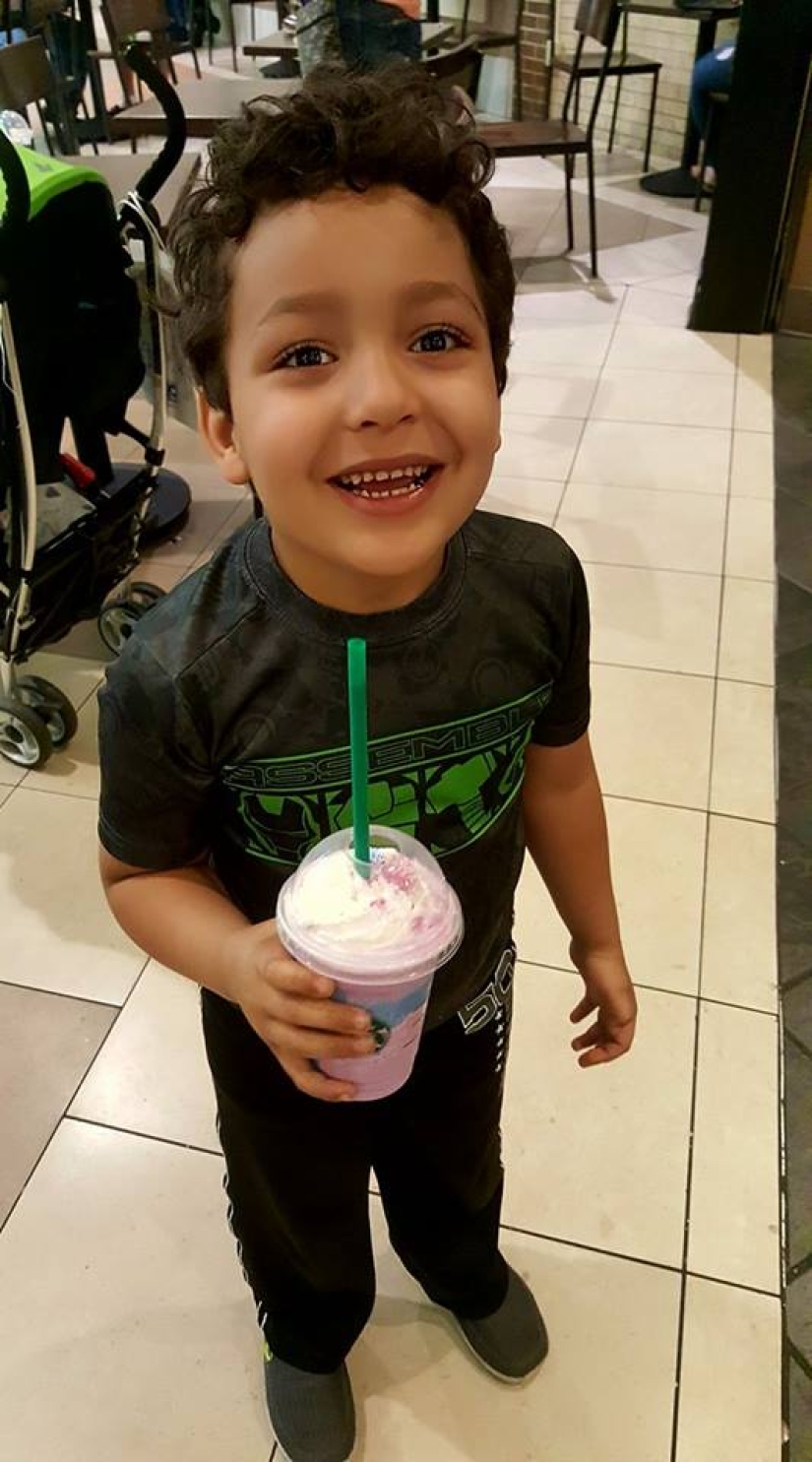 The mother defended her son's right not to share toys, and this post was shared more than 200,000 times