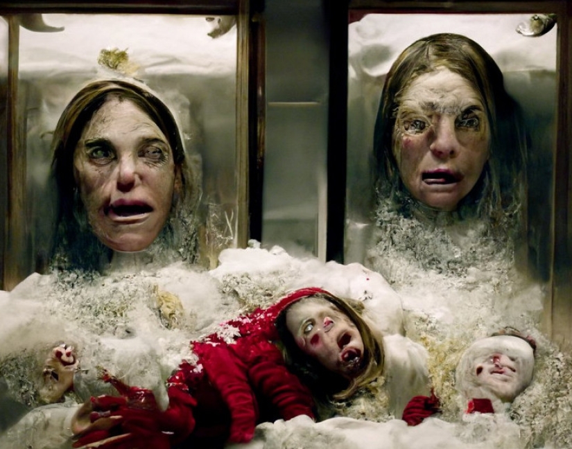 The neural network created a creepy image of a Loab woman that scared users The neural network created a creepy image of a Loab woman that scared users