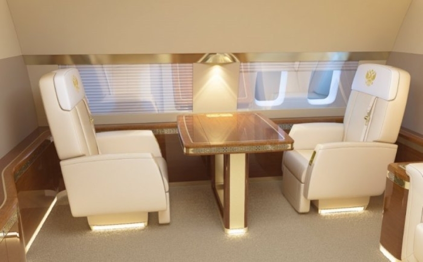 The new plane of the Russian president will be more luxurious than the liners of Arab sheikhs